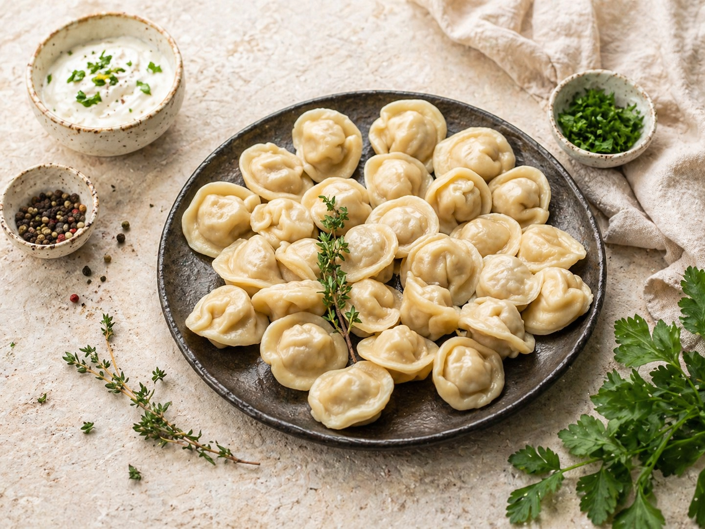 Beef & Pork Dumplings